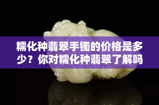 糯化種翡翠手鐲的價格是多少？你對糯化種翡翠了解嗎？