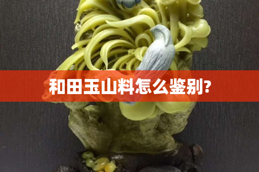 和田玉山料怎么鑒別?