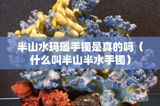 半山水瑪瑙手鐲是真的嗎（什么叫半山半水手鐲）