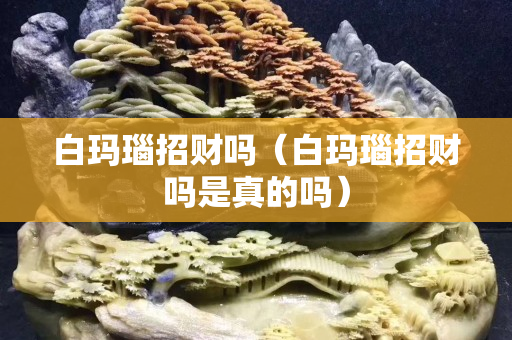 白瑪瑙招財嗎（白瑪瑙招財嗎是真的嗎）