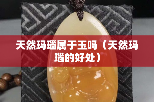 天然瑪瑙屬于玉嗎（天然瑪瑙的好處）