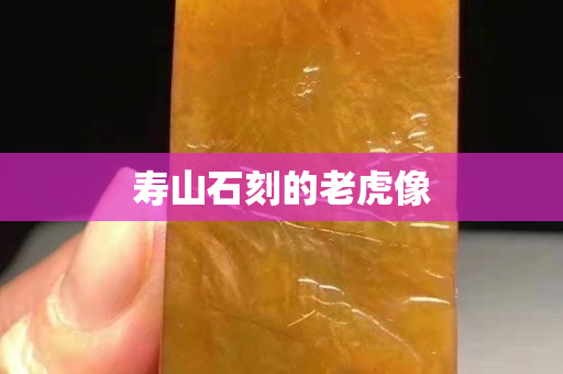 壽山石刻的老虎像