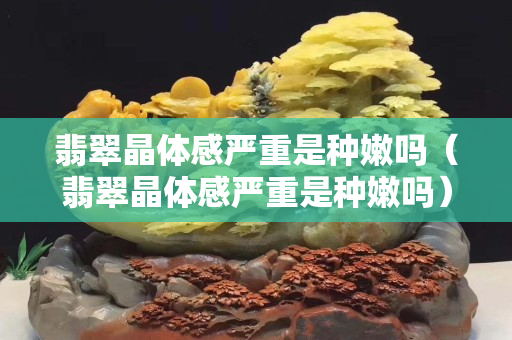 翡翠晶體感嚴重是種嫩嗎（翡翠晶體感嚴重是種嫩嗎）